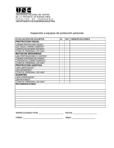 Registro Inspección de E
