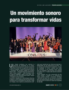 Un movimiento sonoro para transformar vidas