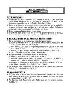 el juramento - Compra la Verdad y no la Vendas