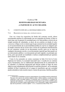 RESPONSABILIDAD SOCIETARIA