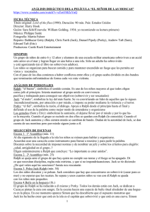 Análisis Didáctico El Señor de las Moscas: Guía Educativa