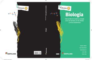 Biología: Intercambio de Materia y Energía - Libro de Texto
