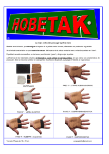 Hobetak: Protección para Pelota Mano - Guía de Aplicación