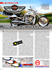 100 años de Har 100 años de Harley 100 años de Har 100 años de