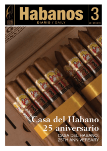 Casa del Habano 25 aniversario