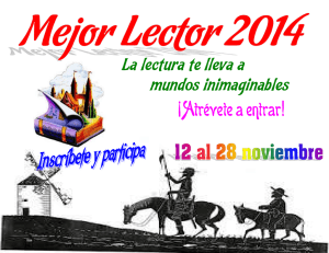 mejor lector 2014 - Instituto La Salle