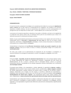 Proyecto: NORTE EXPANDIDO, CIRCUITO DE LABORATORIO