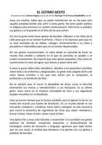 el último gesto - San Viator Pastoral