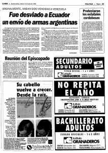 graves irregularidades en la venta de armas