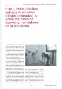 PDA - Petits dibuixos animats (Pequeños dibujos animados)