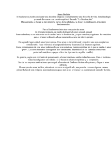 Amor Budista El budismo se puede considerar una doctrina