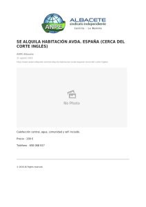 se alquila habitación avda. españa (cerca del corte inglés)