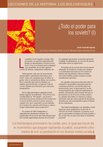 ¿Todo el poder para los soviets? (I)