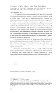 Poder Judicial de la Nación
