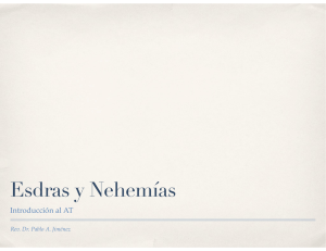 Esdras y Nehemías - DrPabloJimenez.com