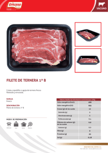 filete de ternera 1ª b
