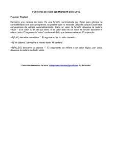 Función T(valor) - misapuntes.info
