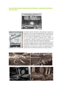 ACTO NAZI EN LUNA PARK