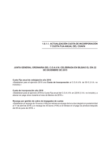 1.6.1.1. actualización cuota de incorporación y cuota fija anual del