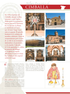 Milagro Eucarístico de Cimballa, España (1370)
