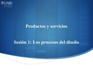Los procesos del diseño