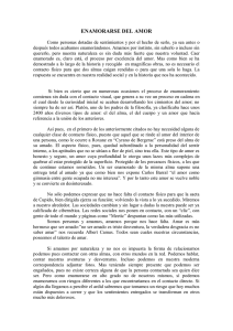 ENAMORARSE DEL AMOR