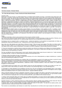 Emaús - Catholic.net