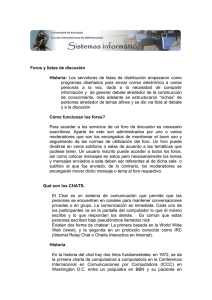 Foros y listas de discusión Historia: Los servidores de listas de