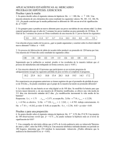 Prueba de hipotesis