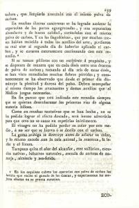 tadura , que limpiarla ámenudo" con el mismo polvo de carbón. En