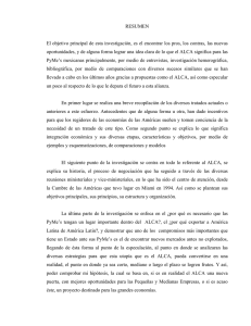 RESUMEN El objetivo principal de esta investigación, es el