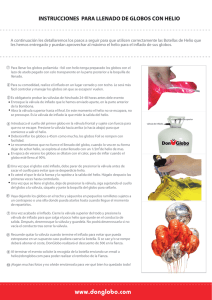 instrucciones para llenado de globos con helio
