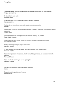 ¿Para qué pensar, para qué inquietarse, si todo llega al mismo