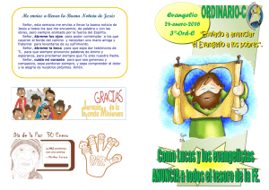 Evangelio 3º-Ord-C - Recursos Catequesis de Galicia