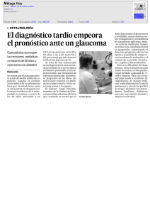 El diagnóstico tardío empeora el pronóstico ante