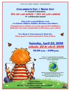 Children`s Day / Book Day