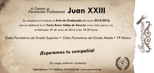 ¡Esperamos tu compañía!