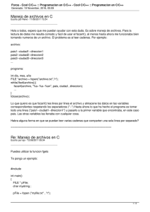 Foros - Cool C/C++ :: Programacion en C/C++