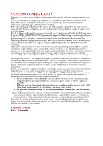 03288 VENENOS CONTRA LA PAZ