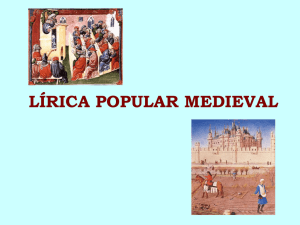 La lírica medieval popular