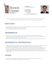 Jorge Huamán - Horacio Canepa