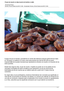 El pan de muerto no deja muerto de hambre a nadie