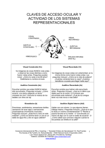 CLAVES DE ACCESO OCULAR Y ACTIVIDAD DE LOS SISTEMAS