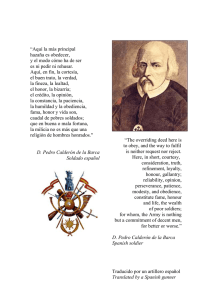 verso de calderón.