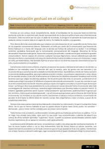 Comunicación gestual en el colegio 8