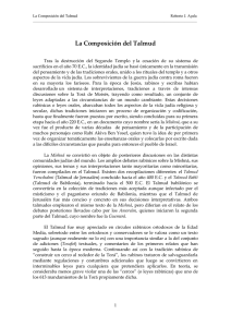 La Composición del Talmud