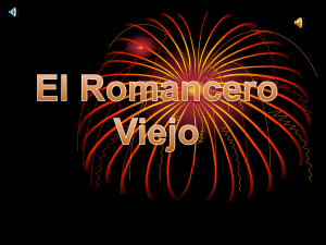 El Romancero viejo - Colegio Laico Valdivia