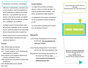 linus pauling
