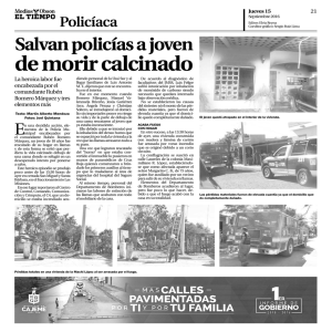 de morir calcinado