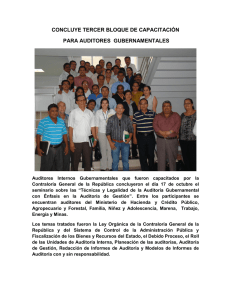CONCLUYE TERCER BLOQUE DE CAPACITACIÓN PARA